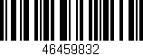 Código de barras (EAN, GTIN, SKU, ISBN): '46459832'