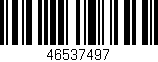 Código de barras (EAN, GTIN, SKU, ISBN): '46537497'