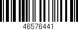 Código de barras (EAN, GTIN, SKU, ISBN): '46576441'