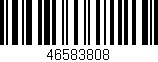 Código de barras (EAN, GTIN, SKU, ISBN): '46583808'