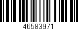 Código de barras (EAN, GTIN, SKU, ISBN): '46583971'