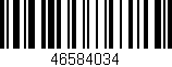 Código de barras (EAN, GTIN, SKU, ISBN): '46584034'