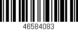 Código de barras (EAN, GTIN, SKU, ISBN): '46584083'