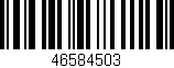 Código de barras (EAN, GTIN, SKU, ISBN): '46584503'