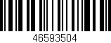 Código de barras (EAN, GTIN, SKU, ISBN): '46593504'