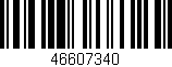 Código de barras (EAN, GTIN, SKU, ISBN): '46607340'