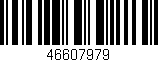 Código de barras (EAN, GTIN, SKU, ISBN): '46607979'