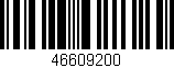 Código de barras (EAN, GTIN, SKU, ISBN): '46609200'