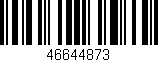 Código de barras (EAN, GTIN, SKU, ISBN): '46644873'
