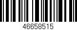 Código de barras (EAN, GTIN, SKU, ISBN): '46658515'