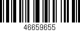 Código de barras (EAN, GTIN, SKU, ISBN): '46659655'