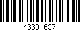 Código de barras (EAN, GTIN, SKU, ISBN): '46681637'