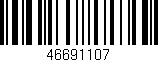 Código de barras (EAN, GTIN, SKU, ISBN): '46691107'