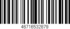 Código de barras (EAN, GTIN, SKU, ISBN): '46716532879'