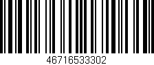 Código de barras (EAN, GTIN, SKU, ISBN): '46716533302'