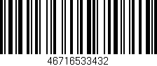 Código de barras (EAN, GTIN, SKU, ISBN): '46716533432'