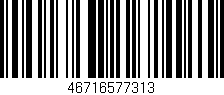 Código de barras (EAN, GTIN, SKU, ISBN): '46716577313'