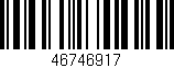 Código de barras (EAN, GTIN, SKU, ISBN): '46746917'