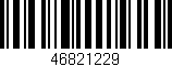 Código de barras (EAN, GTIN, SKU, ISBN): '46821229'