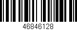 Código de barras (EAN, GTIN, SKU, ISBN): '46846128'