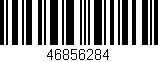 Código de barras (EAN, GTIN, SKU, ISBN): '46856284'