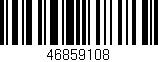 Código de barras (EAN, GTIN, SKU, ISBN): '46859108'