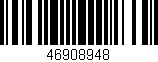 Código de barras (EAN, GTIN, SKU, ISBN): '46908948'