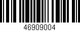 Código de barras (EAN, GTIN, SKU, ISBN): '46909004'