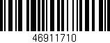 Código de barras (EAN, GTIN, SKU, ISBN): '46911710'
