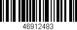 Código de barras (EAN, GTIN, SKU, ISBN): '46912483'