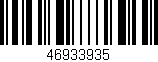 Código de barras (EAN, GTIN, SKU, ISBN): '46933935'