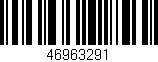 Código de barras (EAN, GTIN, SKU, ISBN): '46963291'