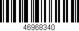 Código de barras (EAN, GTIN, SKU, ISBN): '46968340'