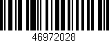 Código de barras (EAN, GTIN, SKU, ISBN): '46972028'