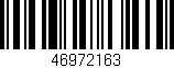 Código de barras (EAN, GTIN, SKU, ISBN): '46972163'