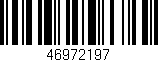 Código de barras (EAN, GTIN, SKU, ISBN): '46972197'