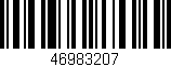 Código de barras (EAN, GTIN, SKU, ISBN): '46983207'
