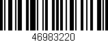 Código de barras (EAN, GTIN, SKU, ISBN): '46983220'