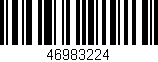 Código de barras (EAN, GTIN, SKU, ISBN): '46983224'