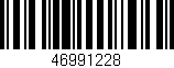 Código de barras (EAN, GTIN, SKU, ISBN): '46991228'