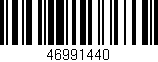 Código de barras (EAN, GTIN, SKU, ISBN): '46991440'