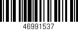 Código de barras (EAN, GTIN, SKU, ISBN): '46991537'