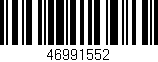 Código de barras (EAN, GTIN, SKU, ISBN): '46991552'