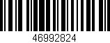 Código de barras (EAN, GTIN, SKU, ISBN): '46992824'