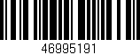 Código de barras (EAN, GTIN, SKU, ISBN): '46995191'