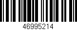 Código de barras (EAN, GTIN, SKU, ISBN): '46995214'