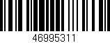 Código de barras (EAN, GTIN, SKU, ISBN): '46995311'