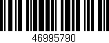 Código de barras (EAN, GTIN, SKU, ISBN): '46995790'