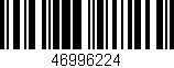 Código de barras (EAN, GTIN, SKU, ISBN): '46996224'