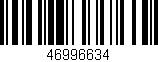 Código de barras (EAN, GTIN, SKU, ISBN): '46996634'